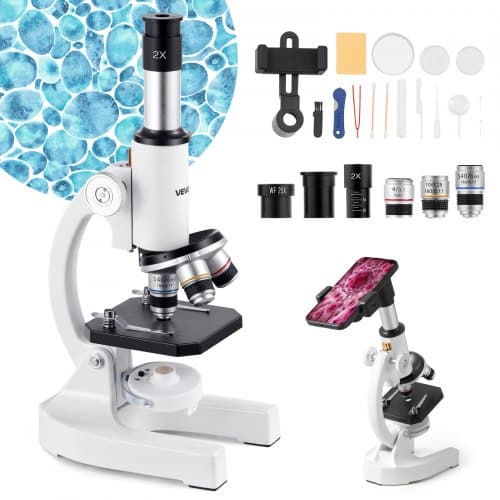de2FDXWJ4X10X40XV6Z4A001V22Fgoods_img-v22Fmicroscope-m100-1.2.jpg Profesionalus monokulinis mikroskopas, 40–2000x didinimas, STEM mokymosi rinkinys - Image 1