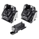 Variklio ir transmisijos pagalvių komplektas 3 vnt. (2007–2013 m. Chevrolet Silverado 1500 5.3L V8)