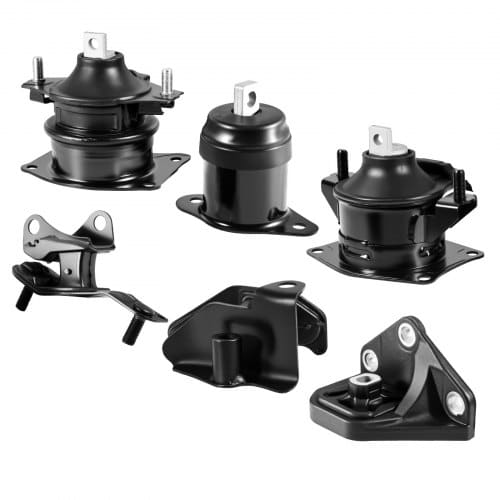de2FFDJMDZJ6JTPN84U0Y001V02Fgoods_img-v12Fengine-motor-mount-m100-1.2.jpg Variklio ir transmisijos pagalvių komplektas 6 vnt. (2003–2007 m. Honda Accord 2.4L) - Image 1