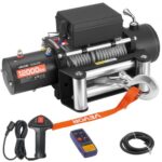 Elektrinė gervė 5400 kg, 12V visureigiams ir priekaboms, 9,1 mm x 24 m plieninis trosas, IP55