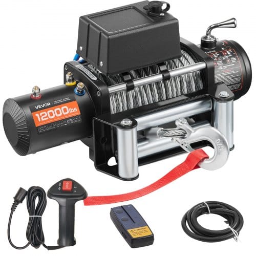 de2FGSSDDJP12000FOZ31001V92Fgoods_img-v12Felectric-winch-m100-1.2.jpg Elektrinė gervė 5400 kg, 12V visureigiams ir priekaboms, 9,1 mm x 26 m plieninis trosas - Image 1