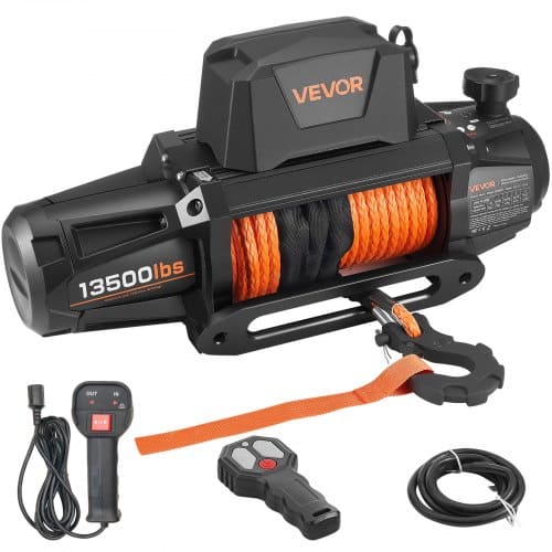 de2FHCSDDJP13500M06GW001V92Fgoods_img-v42Felectric-winch-m100-1.2.jpg Elektrinė gervė 6100 kg, 12V visureigiams su sintetiniu trosu, 9,5 mm x 28 m, IP67 - Image 1