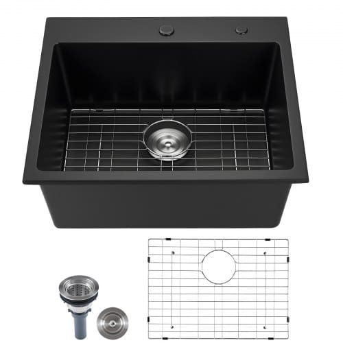 de2FHGYCFSCTSPDCQ4WWW001V02Fgoods_img-v22Fgranite-kitchen-sink-m100-1.2.jpg Granito kompozito virtuvės plautuvė, 63 cm, įleidžiama (viršutinis montavimas) - Image 1
