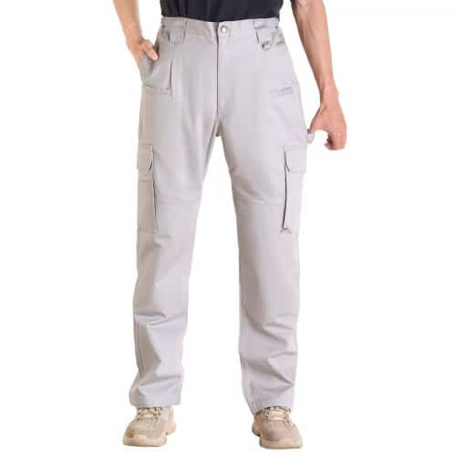 de2FHJZRKZCMHSXX1T37I001V02Fgoods_img-v32Ffr-pants-m100-1.2.jpg Ugniai atsparios darbinės kelnės su kišenėmis (dydis XXL, pilkos) - Image 1