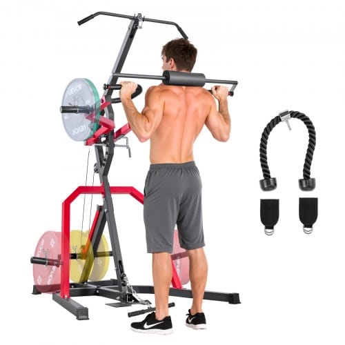 de2FHKSDJDGNXBSVHZ4C6001V02Fgoods_img-v42Fsquat-machine-m100-1.2.jpg Sverčių tipo daugiafunkcis treniruoklis su lat ir low rowsistema, 1360 x 640 x 220 mm - Image 1