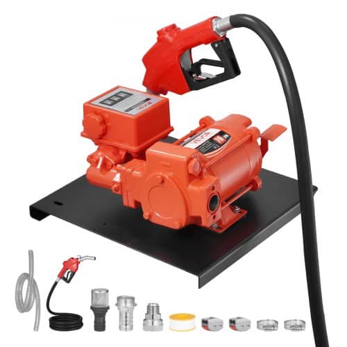 de2FJLFBB20GPMLLRR5N2001V22Fgoods_img-v22Ffuel-transfer-pump-fr-m100-1.2.jpg Elektrinis kuro perdavimo siurblys 230V, 76 l/min su skaitikliu ir automatiniu pistoletu - Image 1