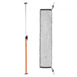 Reguliuojamas krovinio fiksavimo strypas su tinkleliu (1016 mm – 1854 mm)