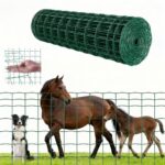 Cinkuoto plieno ūkinė tvora 1 m x 20 m, 101,6 mm x 101,6 mm akučių dydis