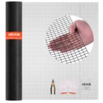 Cinkuoto plieno tinklas su PVC danga, 152 cm x 30,4 m, 1,27 cm (1/2 col.) akutės, 19 AWG