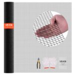 Cinkuoto plieno tinklas sodui ir aptvarams 183 cm x 30,4 m, 12,7 mm akučių dydis