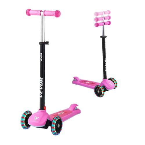de2FJTHBC3L5INCHRV5Y1001V92Fgoods_img-v12Fkick-scooter-m100-1.2.jpg Vaikiškas trijų ratų paspirtukas su šviečiančiais ratukais - Image 1
