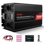 Grynosios sinusoidės inverteris 4000W (12V DC į 230V AC)