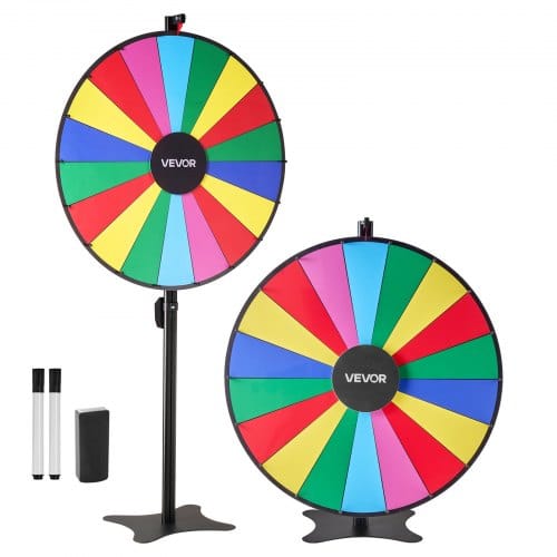 de2FLDSCJZL36INCCKM5L001V02Fgoods_img-v12Fprize-wheel-m100-1.2.jpg 914 mm sukamasis laimės ratas su stovu, 18 sektorių - Image 1