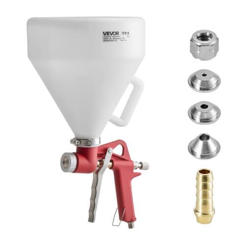 de2FQDPQWLPQDZSPFYDBC001V02Fgoods_img-v22Fair-spray-gun-m100-1.2.jpg Profesionalus tekstūrinio dažymo purkštuvas su 4,5 l bakeliu – idealus gipso kartono ir dekoratyviniam tinkavimui - Image 1