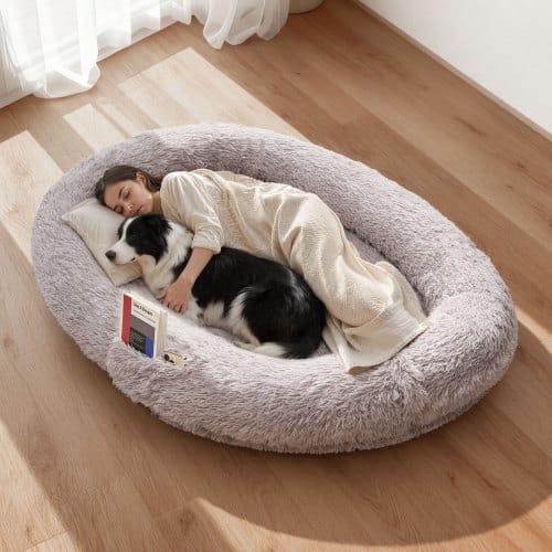 de2FRLGCHSTYXZH66HAAI001V02Fgoods_img-v12Fhuman-dog-bed-m100-1.2.jpg Ortopedinė žmogaus dydžio lova poilsiui, 1710 x 1000 x 240 mm, pilka - Image 1