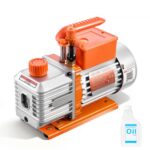 Dviejų pakopų vakuuminis siurblys oro kondicionieriams, 142 l/min (5 CFM)