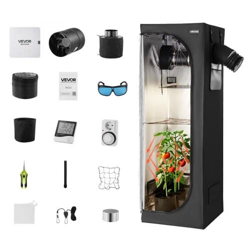 de2FZPTZTZZP6060M1L1H001V22Fgoods_img-v22Findoor-grow-tent-m100-1.2.jpg Auginimo palapinės rinkinys patalpoms (60 x 60 x 180 cm) - Image 1