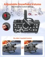 650W nešiojama sniego mašina su nuotolinio valdymo pulteliu - Image 3
