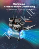 Aeroformato Rinkinys su 1/6 HP Oro Kompresoriumi, 3 l Resiveriu, 3 Pistoletais ir 3 Antgaliais - Image 5