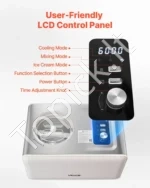 Automatinis ledų gaminimo aparatas su integruotu kompresoriumi, 2L - Image 4