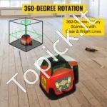 Automatinis savaime išsilyginantis rotacinis lazerinis nivelyras su 5 m liniuote ir stovu, 600 m - Image 3