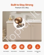 Baldų rankenėlės, 12 vnt., 25 mm, antikvarinio žalvario spalvos - Image 3