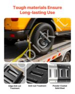 E-Track tvirtinimo bėgelių rinkinys (4 vnt., 2,3 m) su reketiniais diržais ir aksesuarais - Image 2