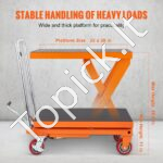 Hidraulinis kėlimo stalas, 500 kg keliamoji galia, kėlimo aukštis iki 90 cm - Image 3