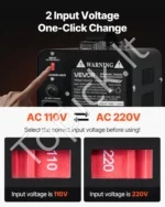 Įtampos keitiklis-transformatorius 500VA (110V į 220V ir 220V į 110V) - Image 2