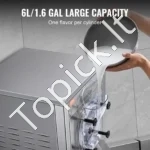 Komercinis kietųjų ledų gaminimo aparatas 1400W, 18L/val. vieno skonio - Image 3