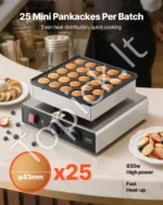 Komercinis mini blynų kepimo aparatas, 25 vnt. - Image 2
