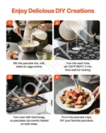 Komercinis mini blynų kepimo aparatas, 25 vnt. - Image 6