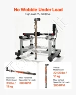 Linijinis kreipiamasis bėgis su diržine pavara ir Nema 34 varikliu, 1300 mm eiga - Image 4