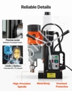 Magnetinės gręžimo staklės, 1500W, iki 60 mm skersmens - Image 6