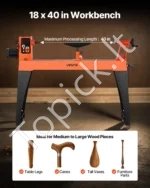 Medienos tekinimo staklės, 2 AG, 457 x 1016 mm, su kintamu greičiu - Image 3