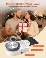 Mini elektrinis žiedimo ratas vaikams ir suaugusiems su 15.8 cm disku - Image 6