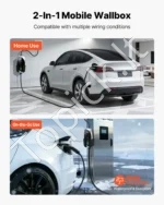 Mobili elektromobilio įkrovimo stotelė 3,6 kW 16A (Mobili sieninė dėžutė / Wallbox, Type 2, Vienfazė, Schuko kištukas) - Image 5