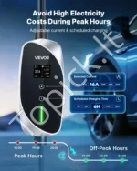 Mobili elektromobilio įkrovimo stotelė 7,4 kW 32A (Mobili sieninė dėžutė / Wallbox, Type 2, Vienfazė) - Image 3