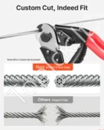 Nerūdijančio plieno trosas, 3,2 mm, 12,2 m ilgio - Image 6
