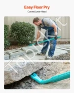 Padėklų ir griovimo laužtuvas, 1,3 m ilgio anglinio plieno įrankis - Image 2