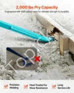 Padėklų ir griovimo laužtuvas, 1,3 m ilgio anglinio plieno įrankis - Image 3