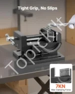 Pakreipiamas staklinis spaustuvas, 10,8 cm žiaunų plotis - Image 2