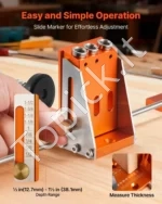 Reguliuojama skylių gręžimo sistema 12,7–38,1 mm su įrankių dėže - Image 3