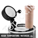 Skaitmeninė elektrinė metalo lydymo krosnis su 1 kg keraminiu tigliu (1350W, iki 1150°C) - Image 2