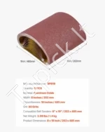 Šlifavimo juostų rinkinys 202x485 mm (12 vnt.) - Image 7