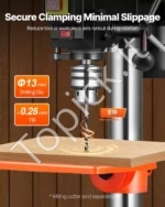 Stalinės gręžimo staklės 203,2 mm, 500 W, su penkių greičių reguliavimu - Image 5