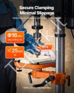 Stalinės gręžimo staklės 304,8 mm, 750 W, su kintamo greičio funkcija - Image 5