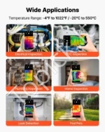 Termovizijos kamera Android įrenginiams su 320 x 240 super raiška ir 25 Hz atnaujinimo dažniu - Image 3