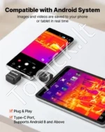 Termovizijos kamera Android įrenginiams su 320 x 240 super raiška ir 25 Hz atnaujinimo dažniu - Image 4