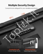 Ugniai atspari dokumentų saugojimo dėžė 330 x 405 x 262 mm su kodine spyna - Image 4
